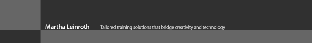 Martha Leinroth training